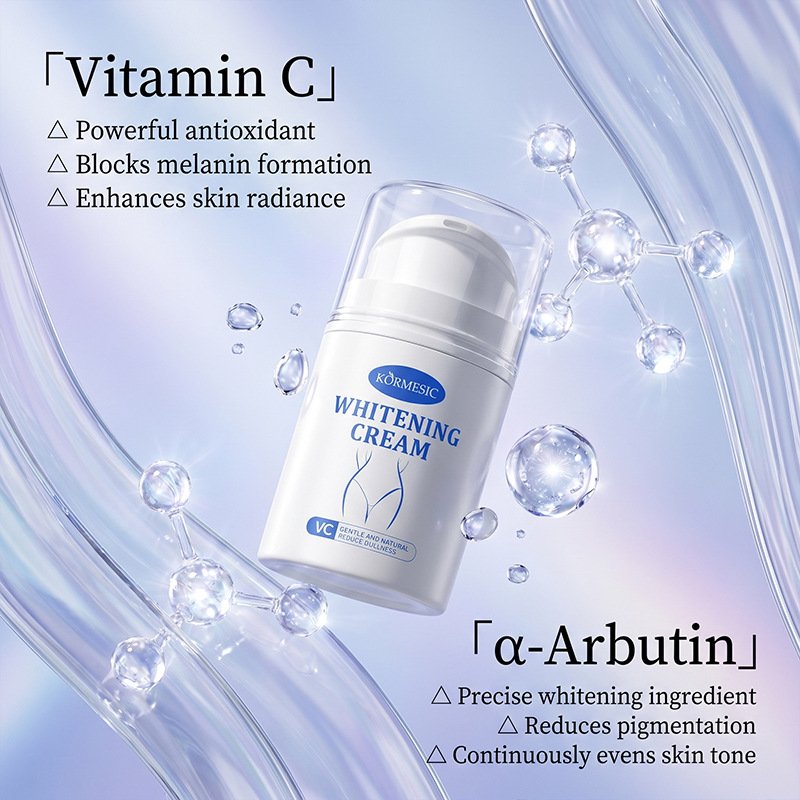 Vitamin C and alpha-arbutin intimate whitening cream