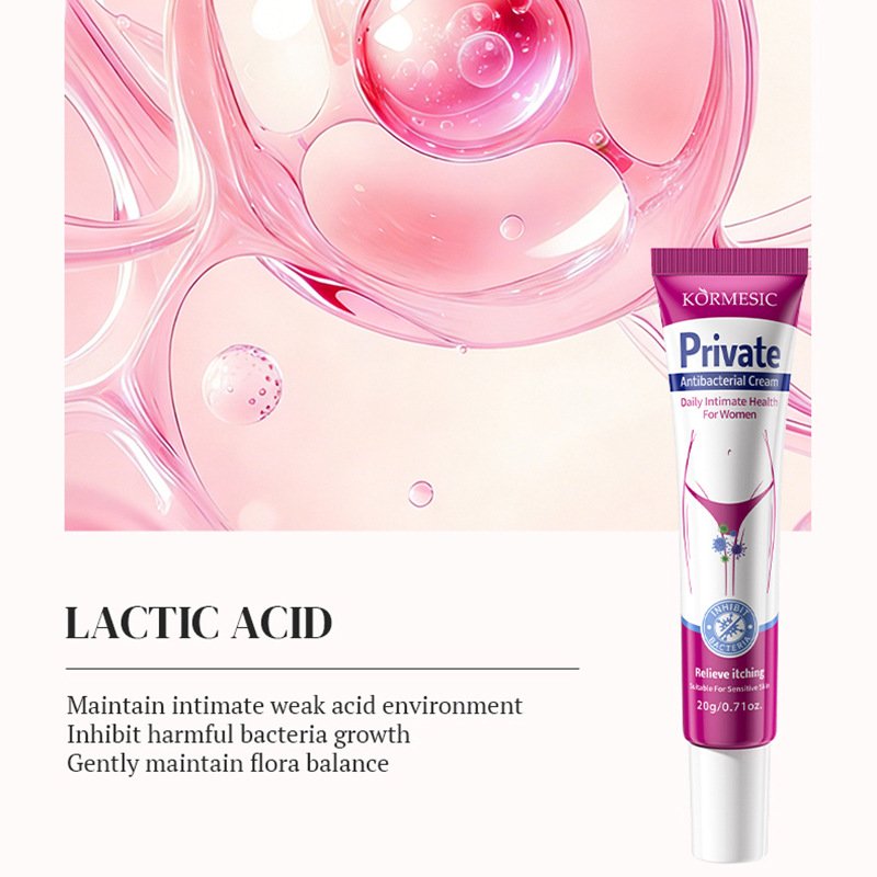 Lactic acid ingredient information for women&rsquo;s Private cream