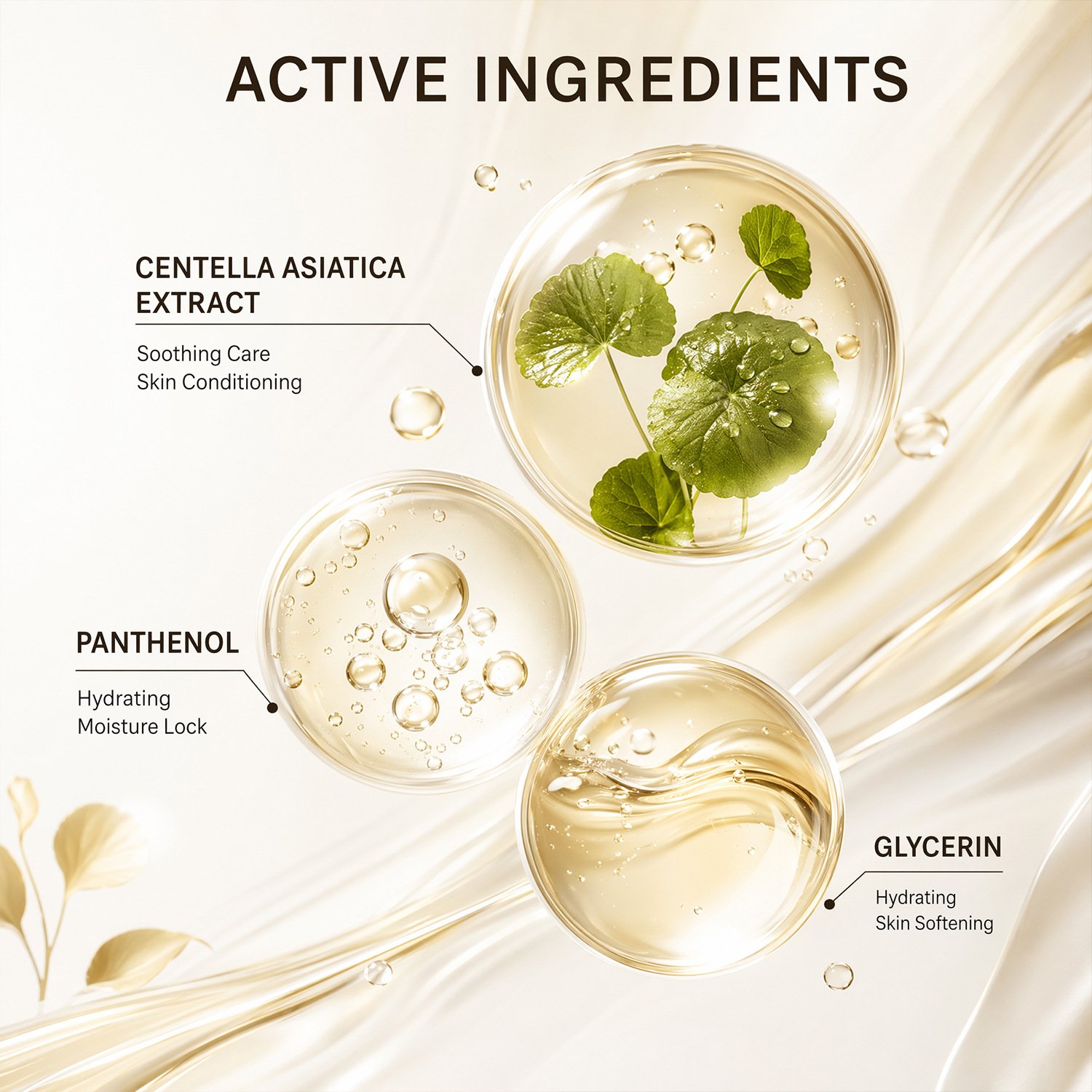 ALICEVA Moisturizing Gel Featured Ingredients