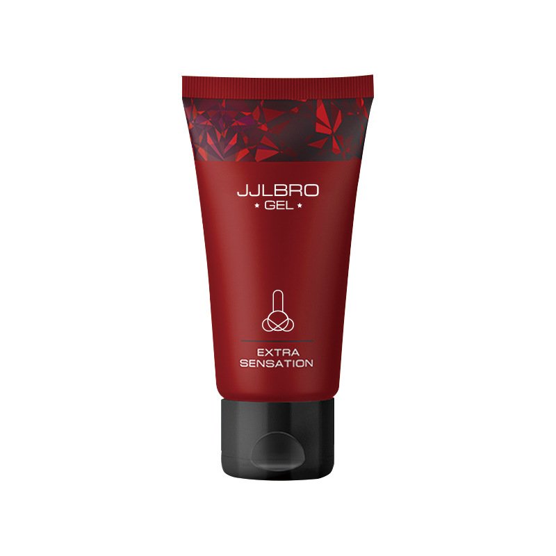 JJLBRO men's enhancement massage gel tube and retail box