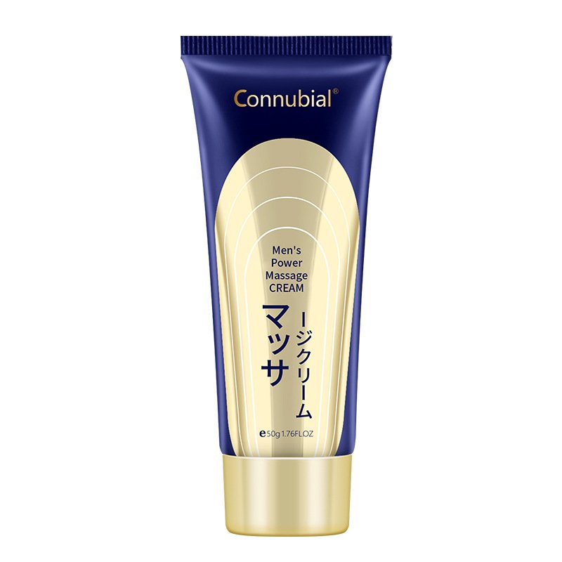 Connubial men's power massage cream tube