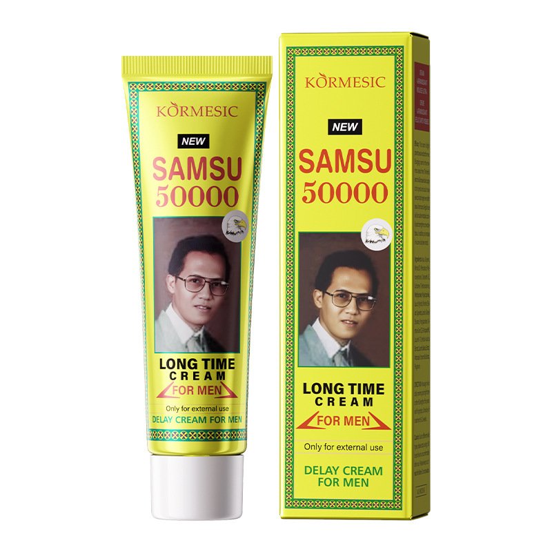 KORMESIC SAMSU 50000 men&rsquo;s external-use cream and box
