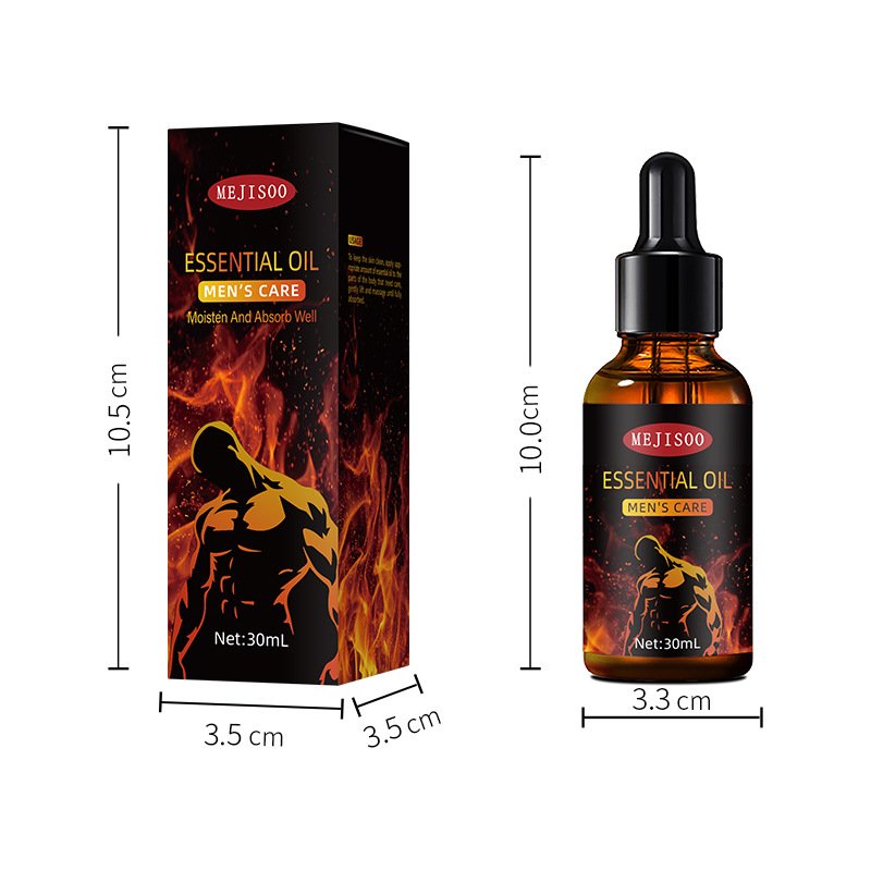 MEJISOO Men's Care Essential Oil size guide