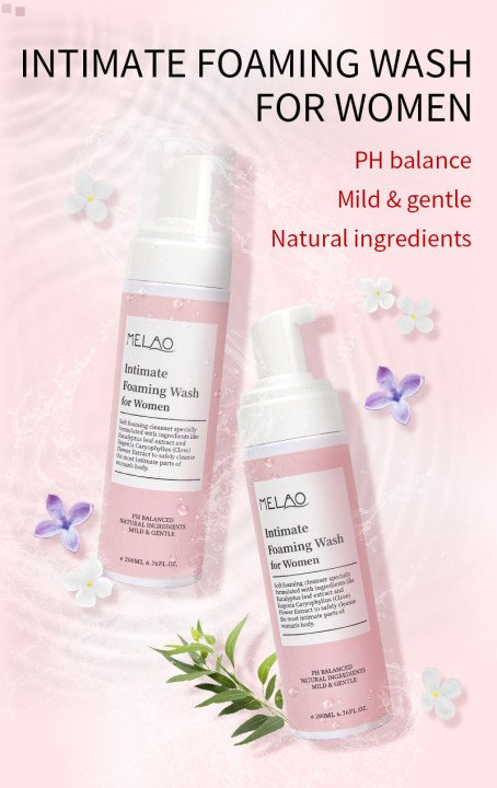 MELAO Intimate Foaming Wash overview