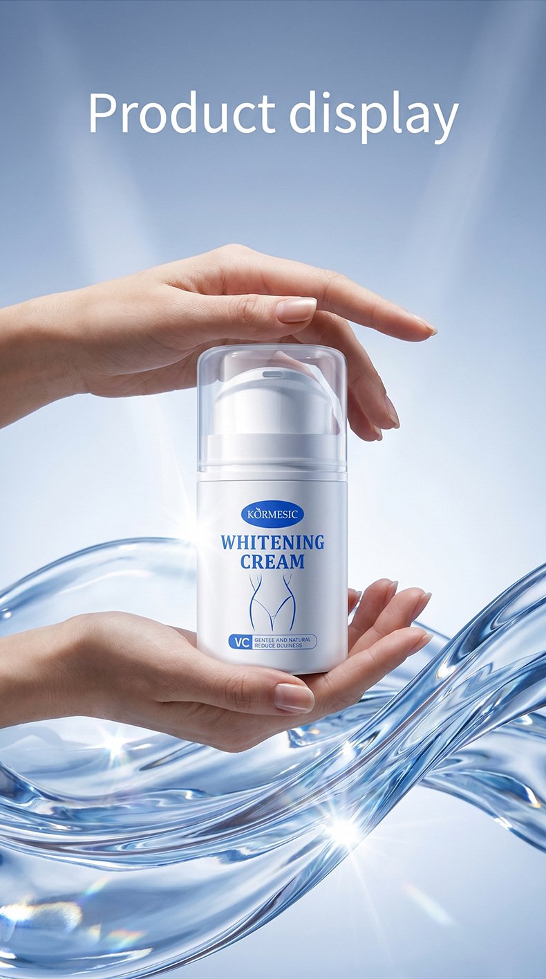 KORMESIC intimate whitening cream product display
