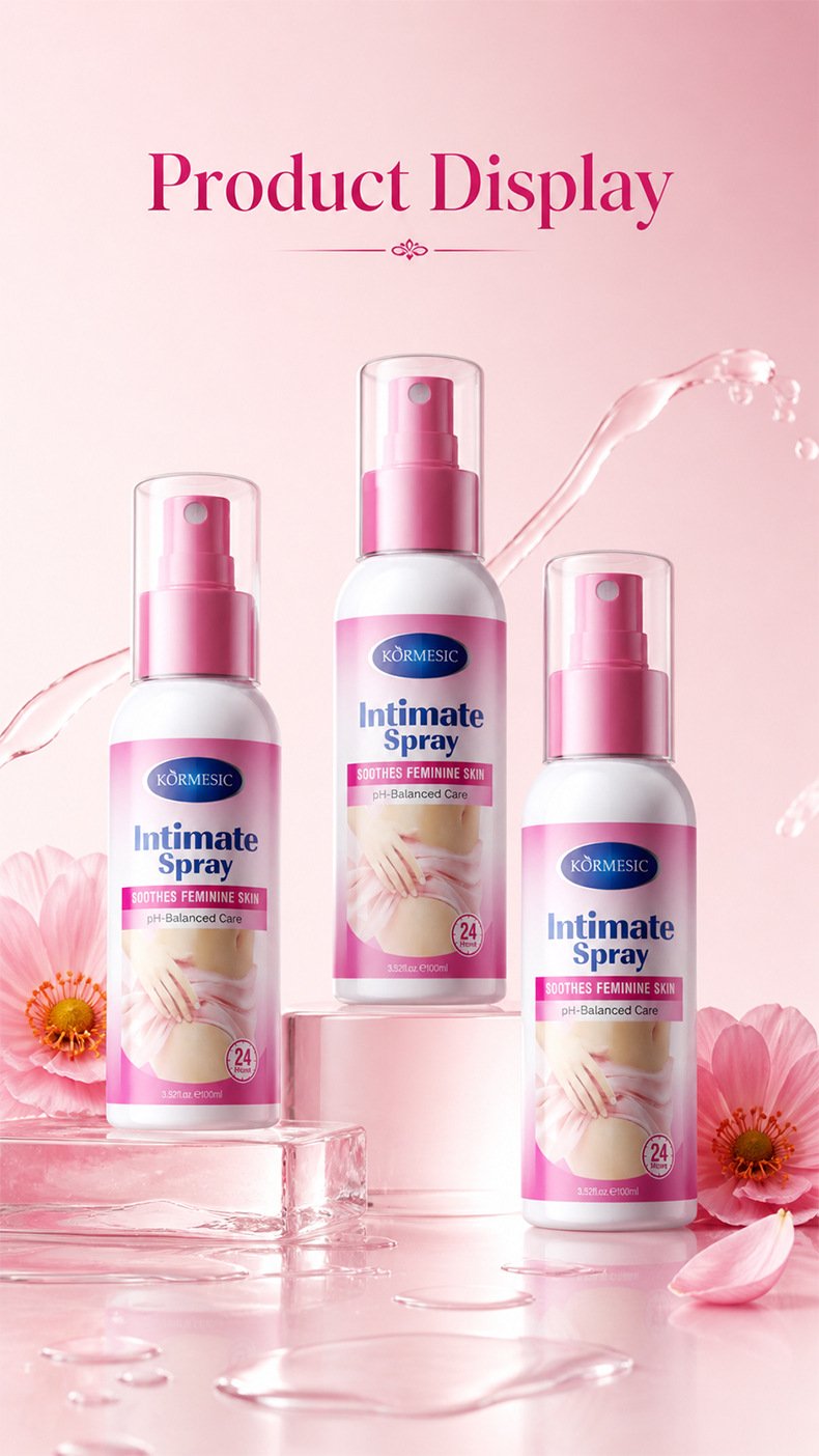 KORMESIC Intimate Spray product display