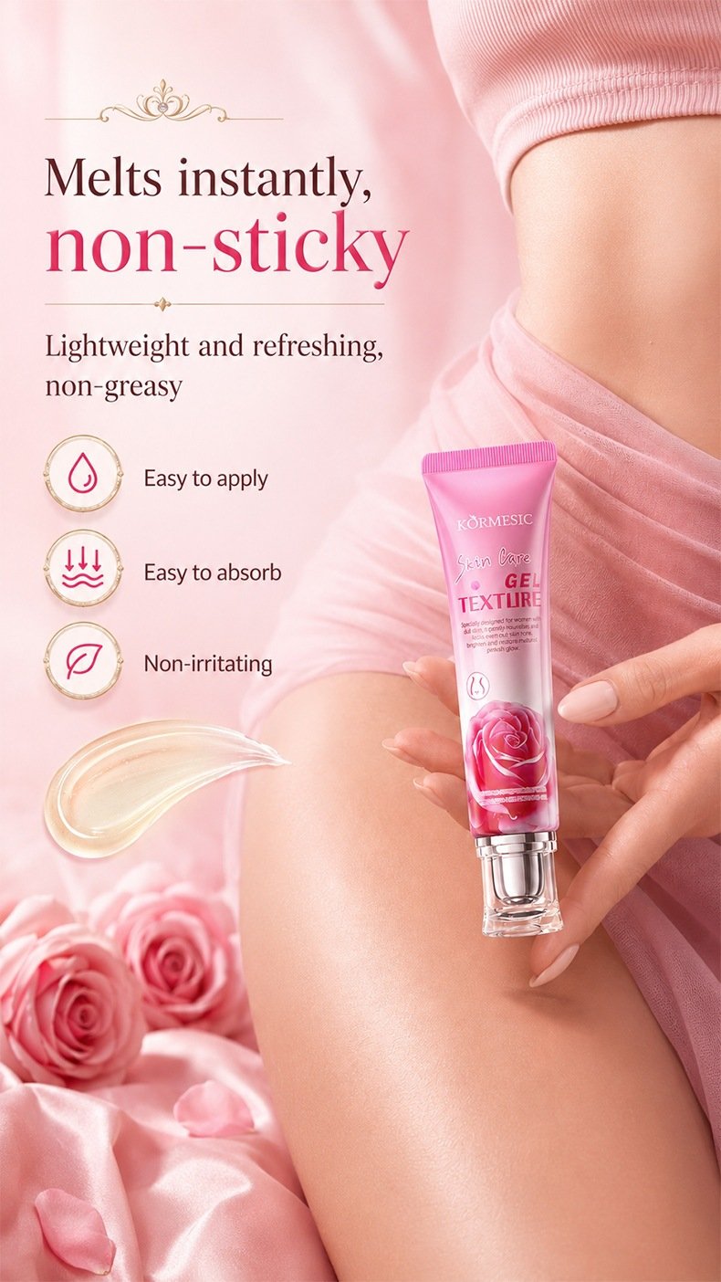 KORMESIC lightweight gel texture application