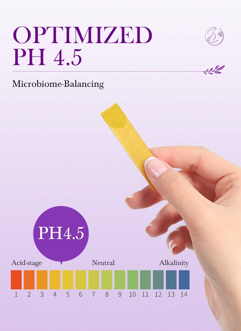 U&rsquo;ROSE intimate wash pH 4.5 information