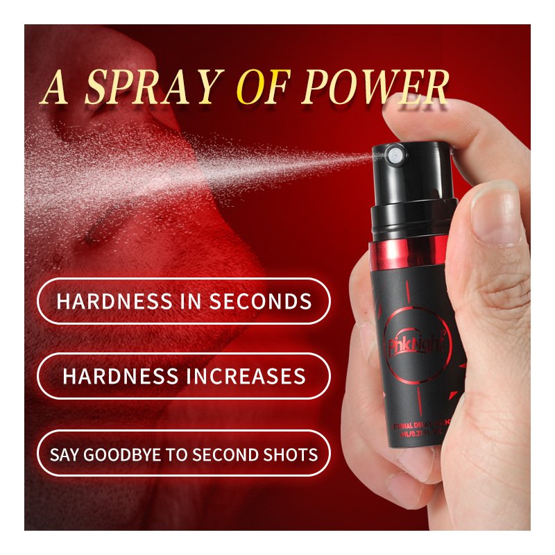 PinkNight delay spray fine mist application