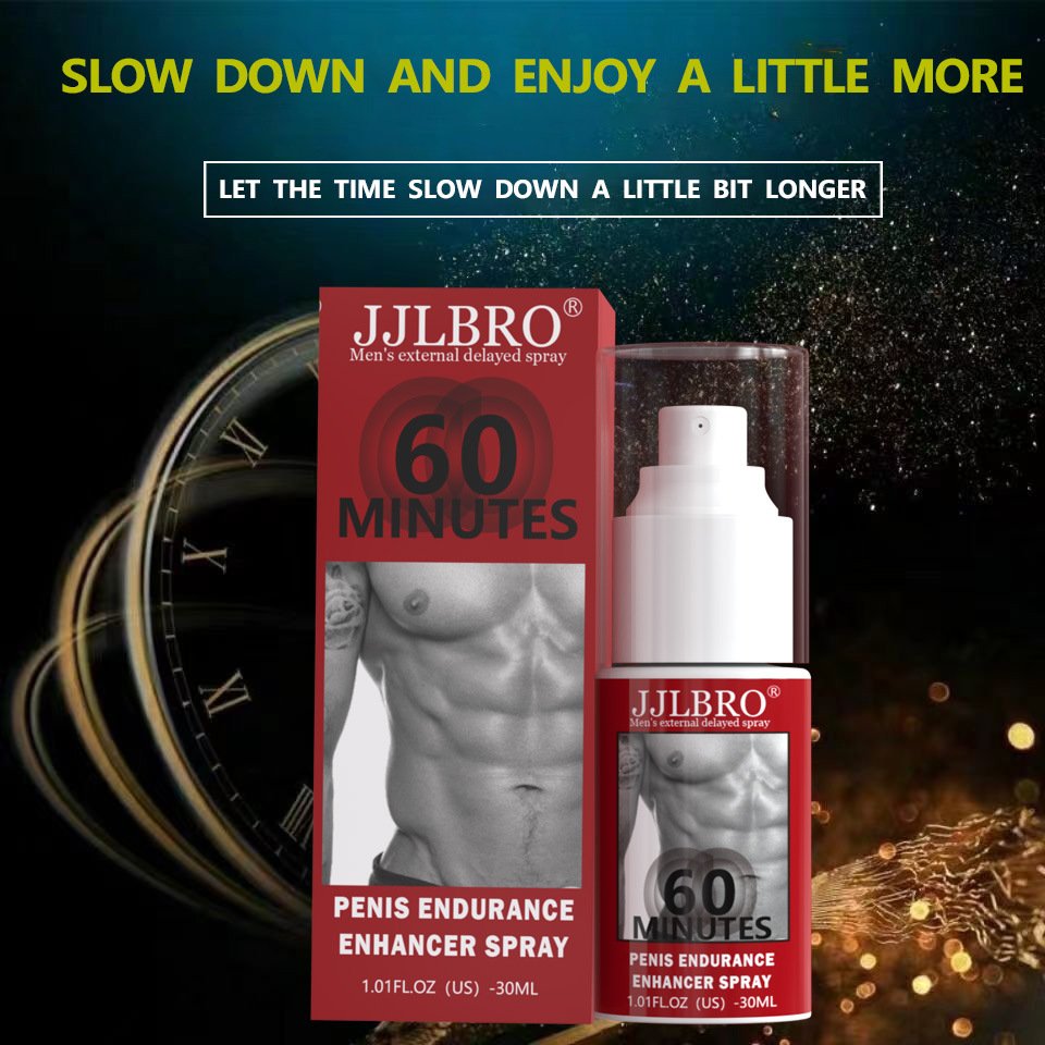 JJLBRO men's delay spray for longer-lasting performance